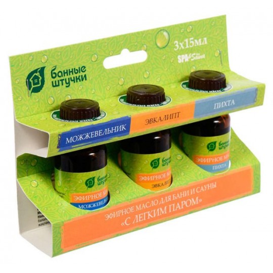 Набор эфирных масел С легким паром Банные штучки для бани