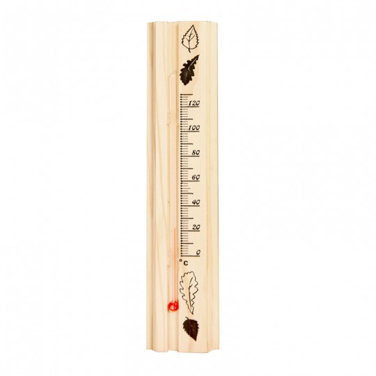 Термометр для бани жидкостный (200х42х18 мм)