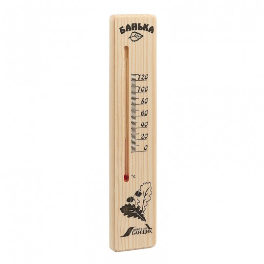 Термометр для бани Классика жидкостный большой