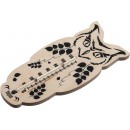 Термометр для бани и сауны "Сова" арт.18051