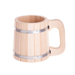 Кружка бондарная 0,5л арт.03720