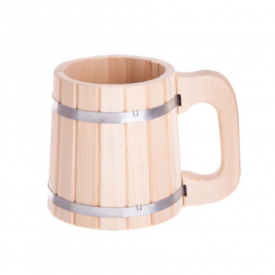 Кружка бондарная 0,5л арт.03720