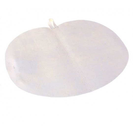 Коврик КЛАССИКА, фетр белый для бани