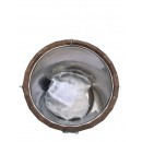 Обливное ведро из дуба 12 л. с нержавеющей вставкой