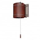 Обливное устройство для бани Ливень 50 л красное дерево