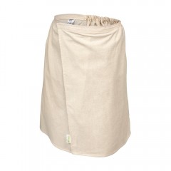 Накидка «Лён» для мужчин, для бани и сауны, 140х60см