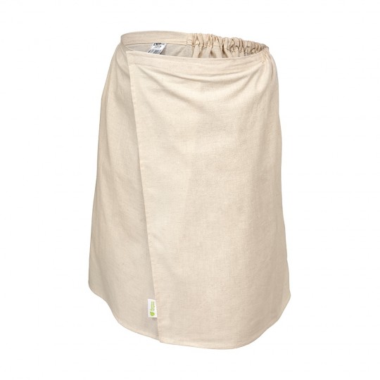 Накидка «Лён» для мужчин, для бани и сауны, 140х60см