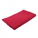 Вафельная накидка для мужчин красная (145х60 см)