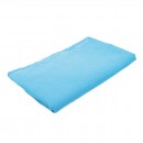 Вафельная накидка для мужчин голубая (145х60 см)