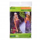 Накидка для женщин (140х80см хлопок) красная