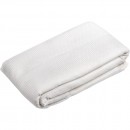 Полотенце-простынь вафельное, банное, белое 80*150см Банные штучки для бани