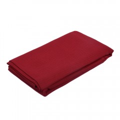Вафельное полотенце-простынь банное, красное 80*150см Банные штучки