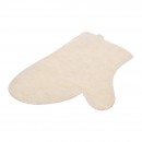 Рукавица для сауны белая Hot Pot