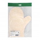 Рукавица для сауны белая Hot Pot