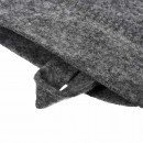 Рукавица для сауны серая