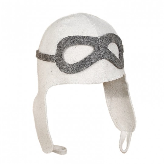 Шапка для бани и сауны "Пилот" войлок арт. Б418