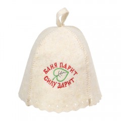 Шапка Баня парит, силу дарит! "Hot Pot"арт.41169