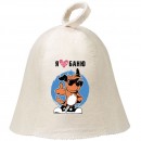 Шапка Я люблю баню "Hot Pot" арт. 41245