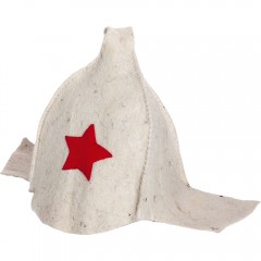 Шапка "Буденовка" белая Hot Pot арт.42014