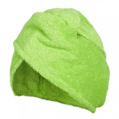 Махровая чалма салатовая
