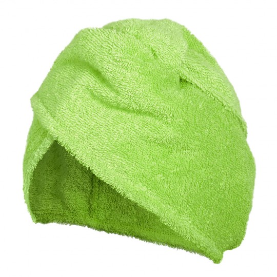 Махровая чалма салатовая