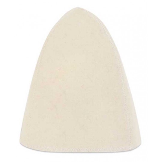 Шапка банная без вышивки, войлок арт. Б0401