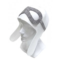 Шапка банная "Пилот" эконом.войл.синт. арт.Б0418