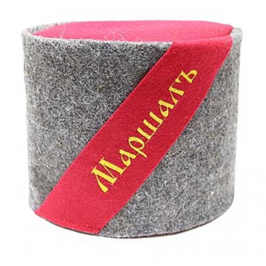 Шапка банная "Папаха" войлок (Маршал) арт. Б40161