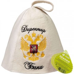 Шапка Директор бани "Банные штучки" арт.41058