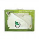 Подарочный набор 3 предмета (шапка С легким паром, рукавица, коврик) в коробке