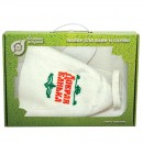 Подарочный набор 3 предмета (шапка Добрая баня, рукавица, коврик) в коробке