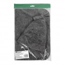 Подарочный набор 2 предмета (шапка, коврик) серый