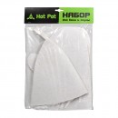 Подарочный набор 3 предмета (шапка, коврик, рукавица) Hot Pot