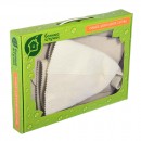 Набор из 2-х предметов (шапка Классик, коврик белый) Банные штучки (войлок)