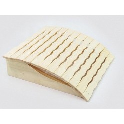 Подголовник пружинный анатомический (М-5-волна) для бани