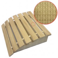 Подголовник пружинный анатомический (М-5) "Плетенка" для бани