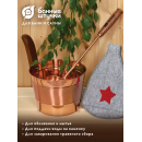 Бадья из меди 4л Банные штучки
