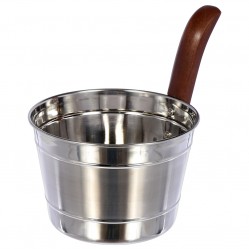 Бадья из нержавеющей стали 4 л Банные штучки арт. 32031