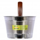 Бадья из нержавеющей стали 4 л Банные штучки