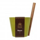 Бадья из алюминия 5 л Банные штучки (оливковая)