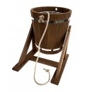 Обливное ведро 10л с нержавеющей вставкой ТЕРМО ОЛЬХА