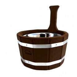 Шайка 5 л с нержавеющей вкладкой ТЕРМО ОЛЬХА