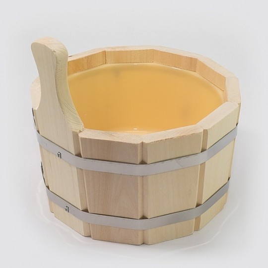 Шайка одноручная 4 л с пластиковой вставкой (ПЛ-11)