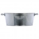 Таз круглый оцинкованный 13 л.