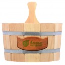 Ушат Шайка из кедра Банные штучки (5 л.)