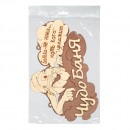 Табличка Чудо баня (29*18 см) береза Банные штучки