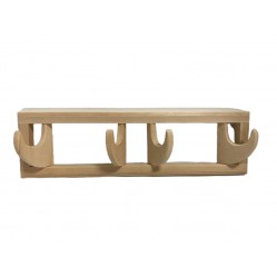 Вешалка отворотная 4 крючка (ОЛЬХА)