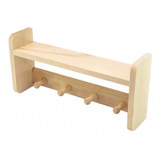 Полка с вешалкой М-49