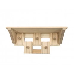 Полка с вешалкой МП-57