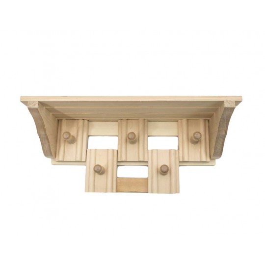 Полка с вешалкой МП-57